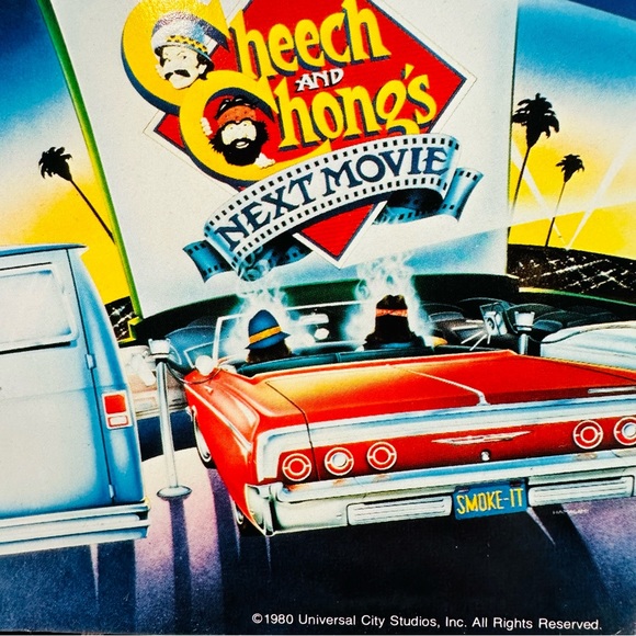🎀 CHEECH & CHONG’S NEXT MOVIE VHS 🎥 🍿 1980 UNIVERSAL CITY STUDIOS 👍 GOOD - Picture 5 of 7